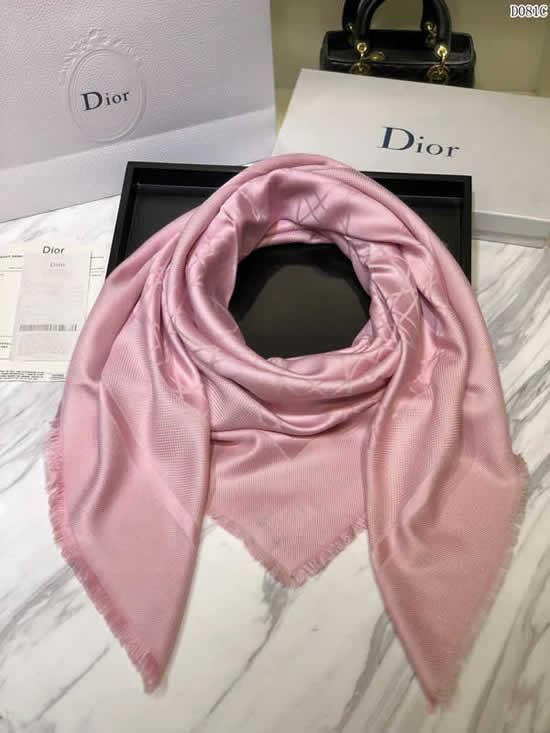 Top Quality Brand Fake Dior Scarf Women Winter Cashmere Thick Autumn Warm Shawls 32